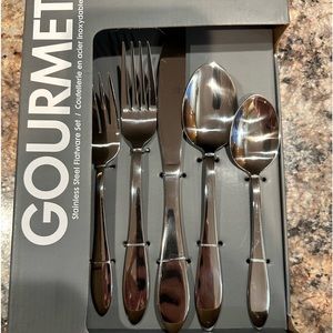 Gourmet Venus stainless steel flatware - 20 piece set